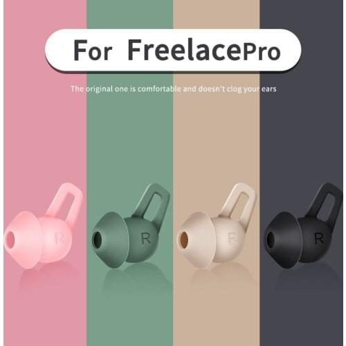 Ear pads For Huawei Freelacepro Wire Bluetooth Earphones Silicone Cushion Covers Caps Earphone Case Earpads Eartips 2pcs/Pair