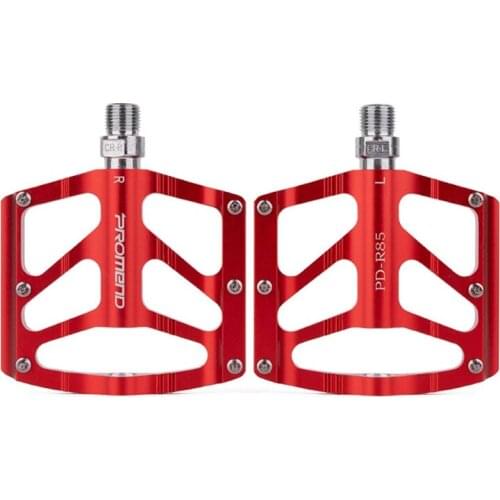 Promend Palin Pedal Platform Pedals Bicycle Pedal 3 Bearing Mountain Bike Aluminum Alloy for MTB Road Bicycle