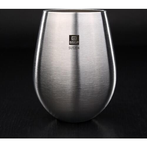 2PC Beer Mug 304 Stainless Steel Beer Cup Coffee Mug With single Wall Kitchen Drinkware ice coffee cup cold cup whiskey