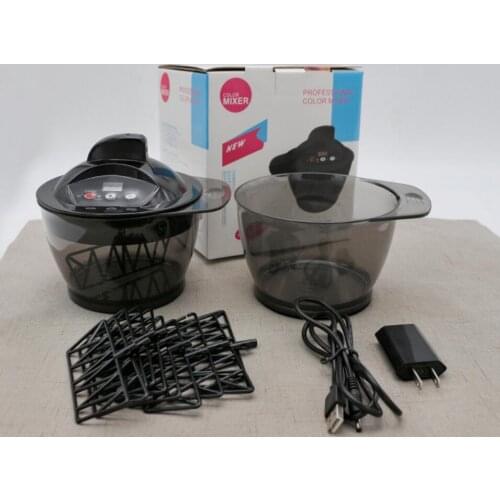 Professional Hair Color Wax Dyeing Hair Electric Hair Coloring Automatic Mixer Hairs Color Mixing Bowl Hairdressing Tool Device