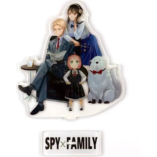 SPY FAMILY Twilight Yor Forger Anya Forger acrylic standee figurines cake topper desk decoration