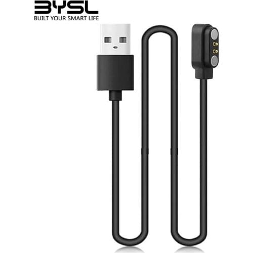 BYSL W26 Smartwatch Charger USB Original Smart Bracelet Charging Cable Fitness Tracker Wristwatch Black Magnetic Port