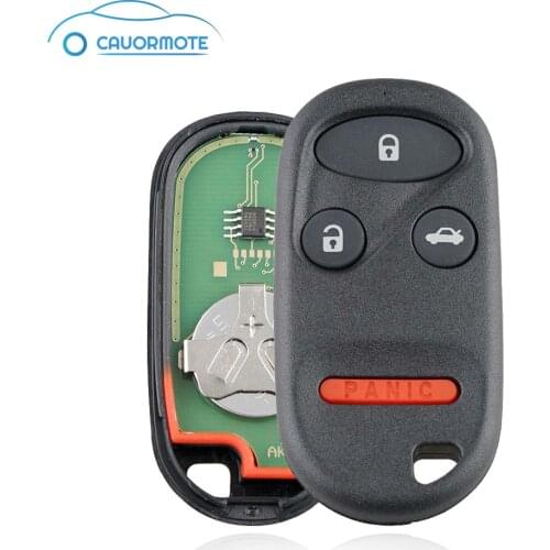 For Honda Accord Smart Remote Key 315MHZ 4 Buttons Electronic Chip Key For Acura TL Replacement Keyless Car Key Shell Cover