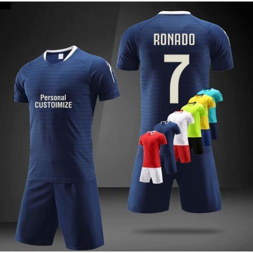 High quality Jacquard CLOTH Customized Amateur football Jersey Personalize Football Team kit blank Football Training Suit Soccer