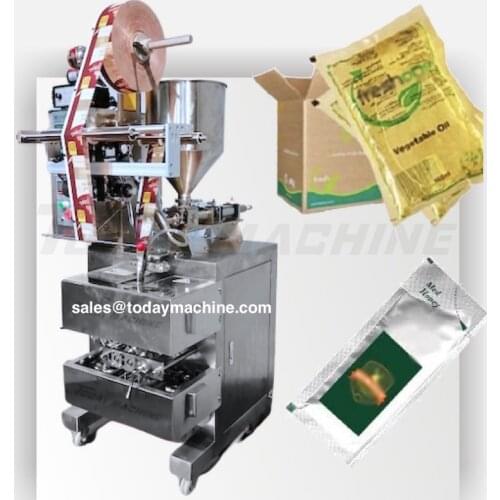 Flow Type Water Soluble Film Packing Packaging Machine