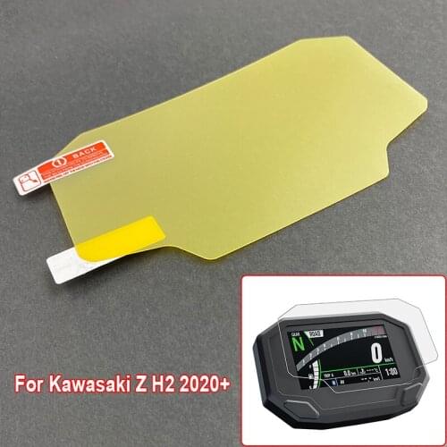 For KAWASAKI Z H2 2020+ Motorcycle Cluster Scratch Screen Protection Film Dashboard Screen Protector Instrument Speedometer Film