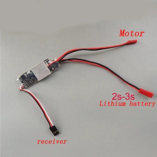 1PC 2S-3S 20A Brushed ESC Drive 380 390 Motor Two way Electrical Speed Controller 6-13V Spare Parts for RC Small Boats or Cars