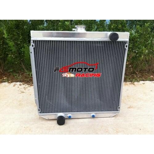 3 ROW alu Radiator for FORD Falcon XR XT XW XY Windsor Engine 289 302 351 AT 52MM