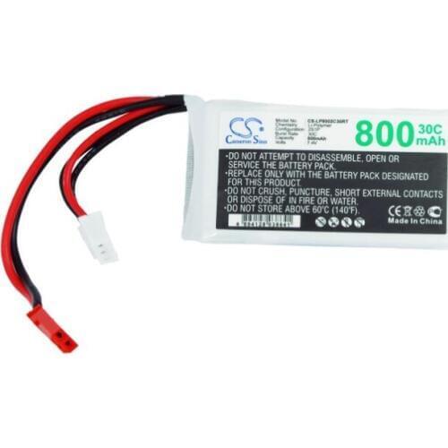 Cameron Sino 800mAh battery for RC CS-LP8002C30RT RC Hobby Battery