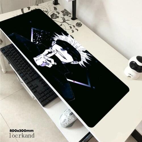 Jujutsu Kaisen Anime Computer Decoration Desk Mat Gamer Large Mousepad PC Laptop Gaming Room Accessories Kawaii XXL Carpet
