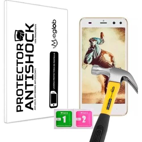 Screen protector Anti-Shock Anti-scratch Anti-Shatter compatible with Intex Aqua Lions T1 Plus