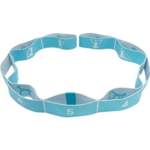 Yoga Pull Strap Belt Resistance Bands Latex Elastic Stretching Fitness Gymnastics Training Bands Home Gym Equipment