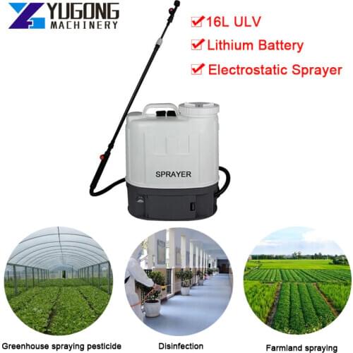 Electrostatic Fogger Sprayer Portable Electrostatic Sprayer Backpack Electrostatic Spray Gun Cordless Electrostatic Spray