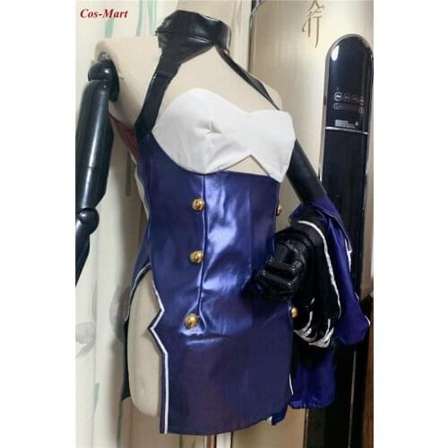 Game Azur Lane USS Helena Cosplay Costume Unmodified Original Skin Dress Unsex Activity Party Role Play Clothing Custom-Make
