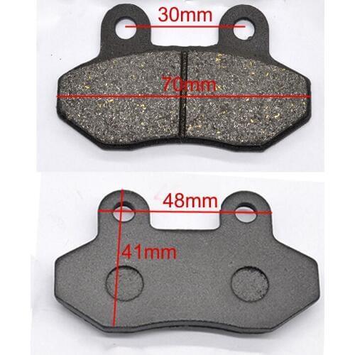 Disc Brake Pad for Motorcycle Electric Scooter Moped Trike