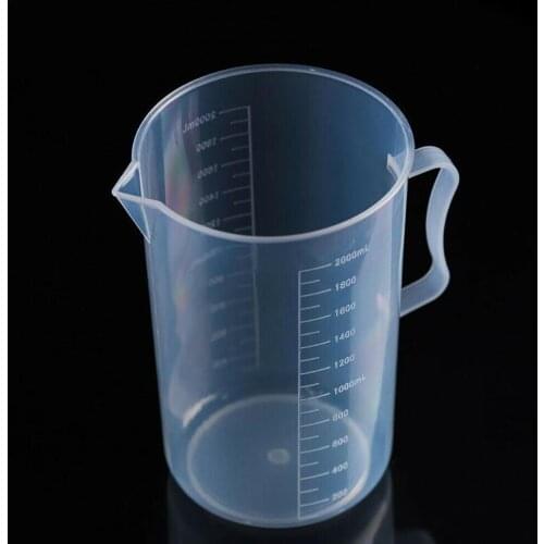 250/500/1000/2000 Ml Spout Kitchen Lab With Handle Measuring Cup Cooking Liquid Pitcher Jug Pour Durable Sale Spout Kitchen Tool