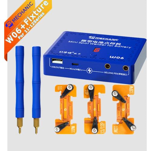 Mini Spot Welder For Battery MECHANIC W06 9600MAH Electric Treasure Miniature Precision Nickel Sheet Welding Spot Welding Pen