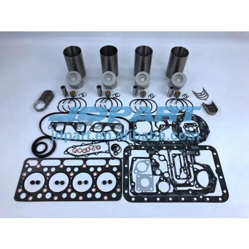New V1512 DI complete rebuild kit STD with gasket kit engine bearing For Kubota