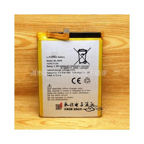 New 4500mAh Replacement Battery For Infinix Note 4 pro X571 BL-44AX BL 44AX Baterij Batterie Batteria with Repair Tools