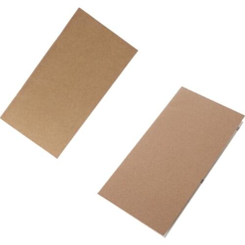 Kraft Cover Weekly Planner Diary Journal Memo Notebook Note Pad School Office G88D