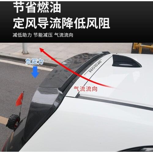 Suitable For the Fourth Generation New Fit Tail, 21 Honda Gr9 Refitted Non Punch Rs Tail Small Top Wing Accessories