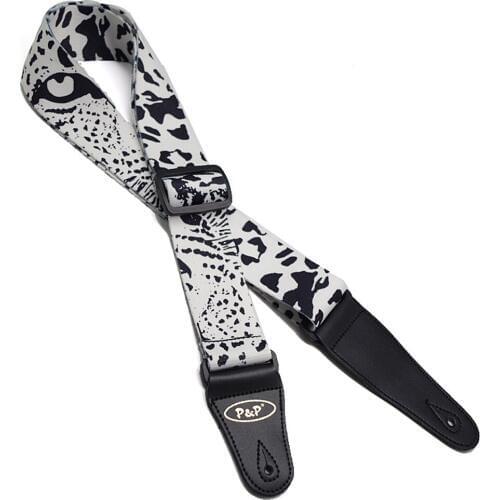 Dalmatians Pattern Guitar Strap Electric Guitar Acoustic Guitar Folk Guitar Bass Strap
