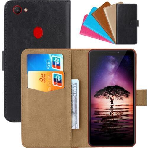 Luxury Wallet Case For Ark Ukozi U5 PU Leather Retro Flip Cover Magnetic Fashion Cases Strap