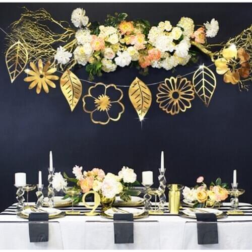 Wedding Decoration 2m Paper Flower Garlands Baby Shower Decorations Bride To Be Bridal Shower Bachelorette Party Decorations