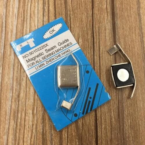 Fashion Design 1Pcs Universal Metal Magnetic Seam Guide Press Feet For Sewing Machines DIY Crafts Foot Parts Household Tool