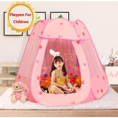 Princess Castle Ball Pit Play Tents Pop Up Childrens Tent For Kids Indoor Outdoor Playhouse Kids Tent Ocean Ball Pool