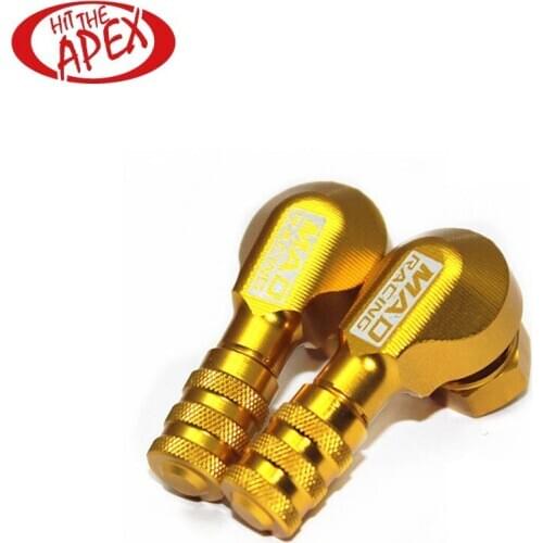 10mm Aluminum Motorcycle Tire Valve Stem 90 Degree Angle Wheel Tire Stem Tubeless Valve 10mm Green