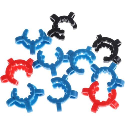 10Pcs Plastic Clamp Tongs Clip Keck For 24# Glass Ground Joint 24/29 Or 24/40