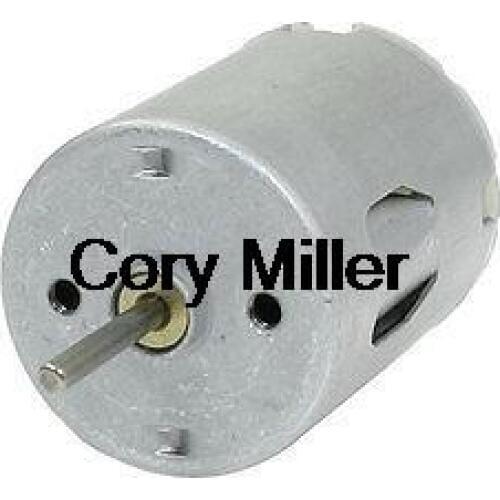 10V 8800 RPM 2 Pin Connector Cylindrical Permanent Magnet Micro DC Motor