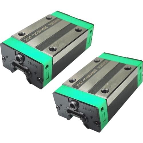 2Pcs HGH20CA Linear Guide Rail Slider, HGR Linear Guide CNC Diy Parts for Linear Guide