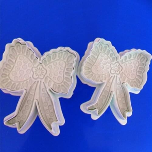 2pcs butterfly plastic cake mould cookies mould fondant tool