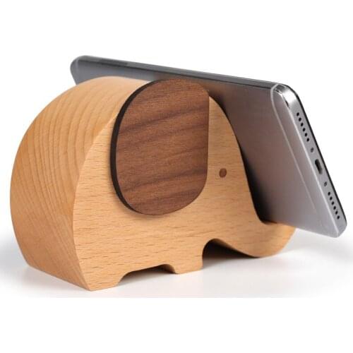 2018 Custom cartoon elephant shape wooden music box