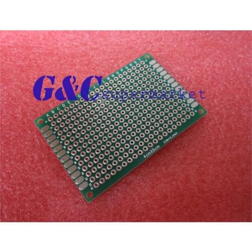 5PCS Double side Prototype PCB Tinned Universal board 4x6 4*6cm