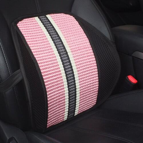KKYSYELVA 1PCS Lumbar Support for office home Chair Car Seat massage Back Supports Waist pillow cushion for Auto Back massager