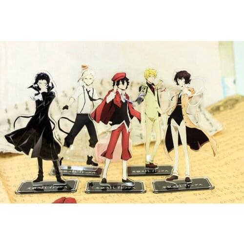 Stray Dogs Acrylic Stand Model Toys Action Figure Accessory collection toy 18cm double-side gift