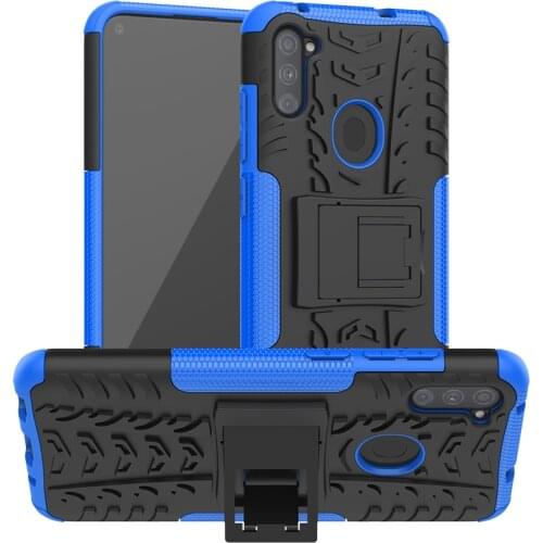 For Samsung Galaxy M11 Cover Case for Samsung M11 M 11 Armor Rugged Dual Layer Shockproof Hard Silicone Case Fundas