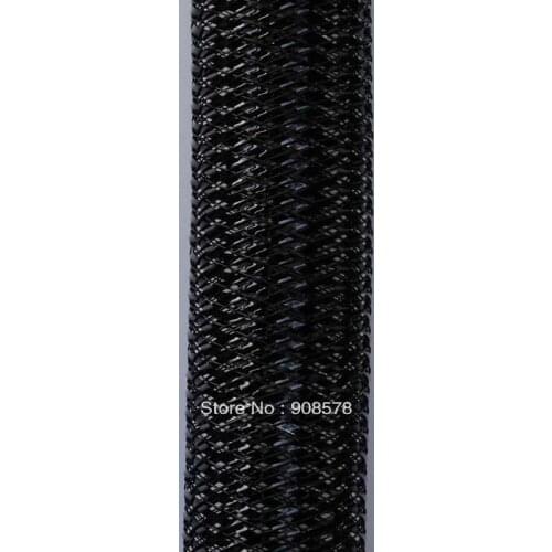 Black Metallic Tubular Crin - 60 yard of 16mm - Crin Cyberlox Stretch Tubing