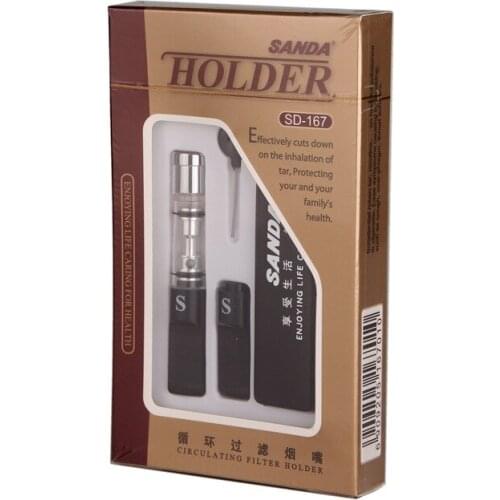 Circulating Filter Cigarette Holder Smoking Accessories for Weed Gadgets for Men More Healthy To Somking Small and Convenient