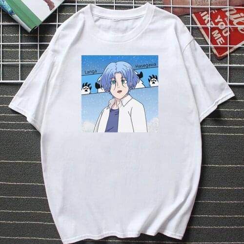 SK8 The Infinity Anime Tshirt Langa Reki Kawaii Graphic T Shirts Hot Sale Manga Skateboard Boys Cartoon Clothes Unisex Tops