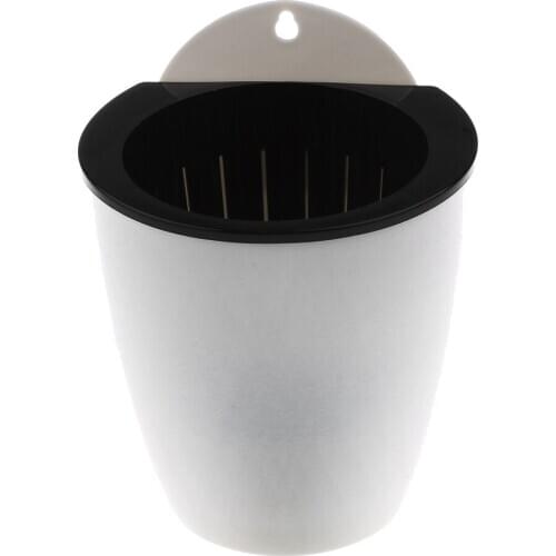 MagiDeal Garden Self-watering Flower Pot Wall Hanging Plastic Plant Planter -Home Garden Decoration Accs