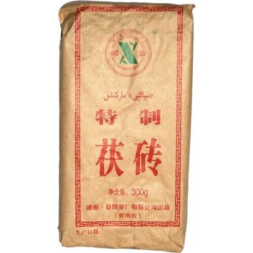 Hunan Fucha Special Made China Xiang Yi Yiyang Anhua Dark Hei Cha Fu Brick 300g