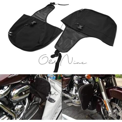 Motorcycle Waterproof Soft Lowers Chaps Leg Warmer For Harley Dyna Super Glide Street Bob Super Glide Custom 2006-2020 Legbag