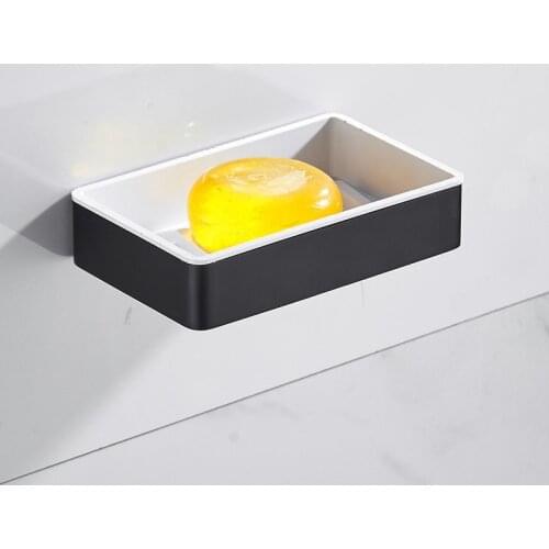 Soap Dish Drain Rack Wall-mounted Soap Storage Rack Household Creative Bathroom Storage Rack Kitchen Hanging Soap Box