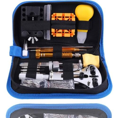 Junefor Watch Repair Tool Tool kit Multi function Hand Tool Set Remover Shell Opener & Watch Battery Replacement Strap Needle T