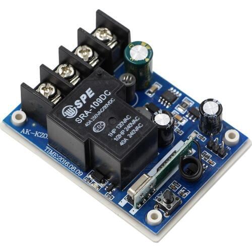 New Arrivals DC12V 24V 36V 48V 30A Relay Receiver Wireless Remote Switch Receiver 315/433Mhz