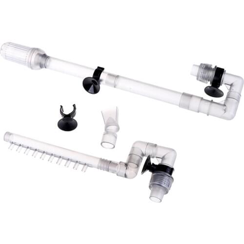 Water Inflow Outflow Tube Pipe Fish Tank Aquarium Filter External Canister Parts Inlet Outlet Accessories HW-602B/HW-603B